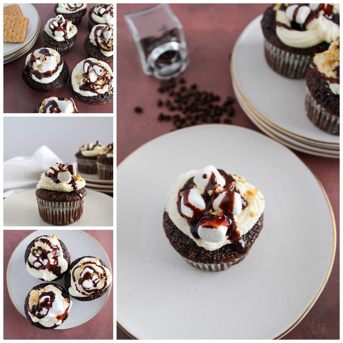 Gluten-Free Hot Cocoa Cupcakes - Set 2 of 6