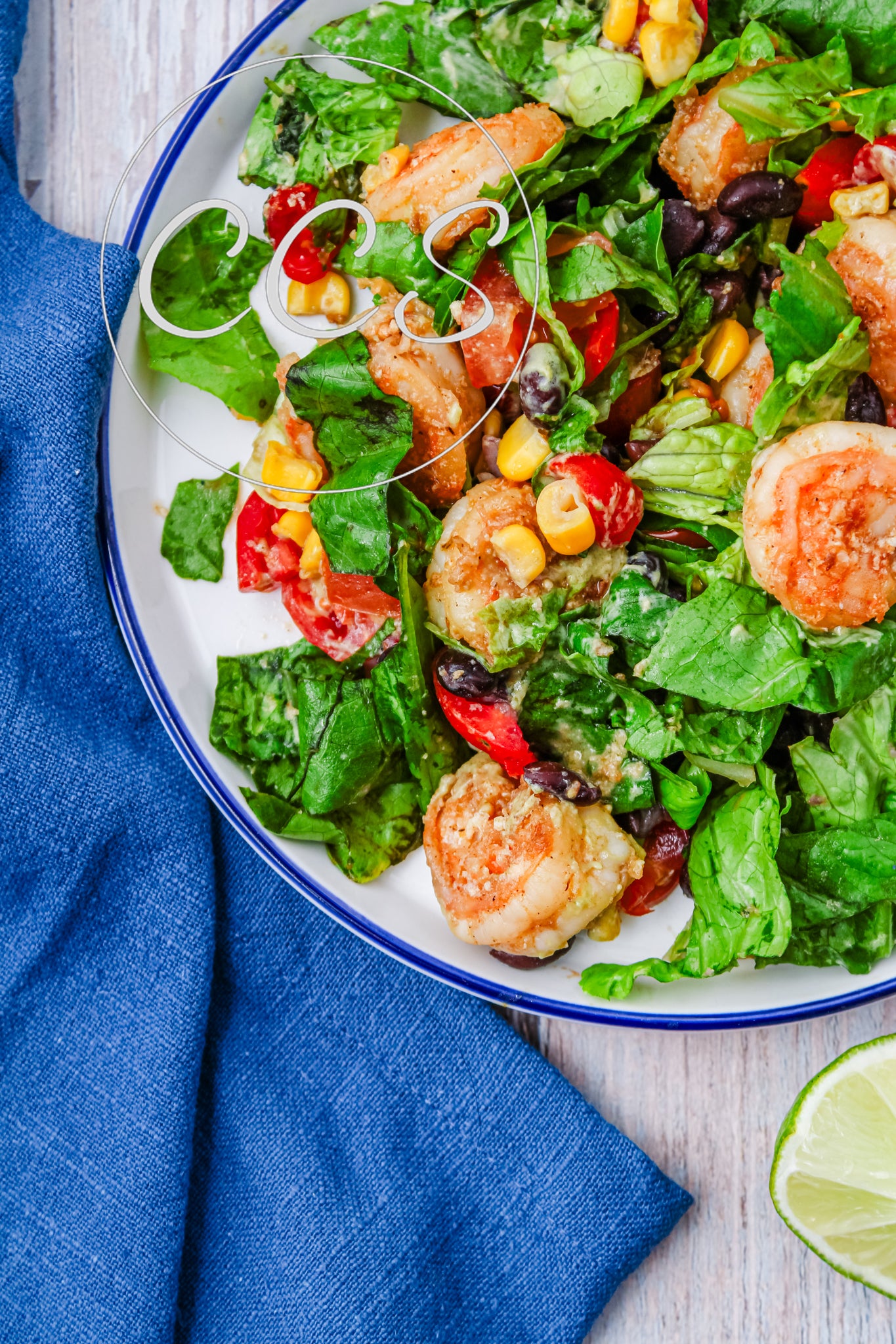 Avocado Lime Shrimp Salad - Set 2 of 3