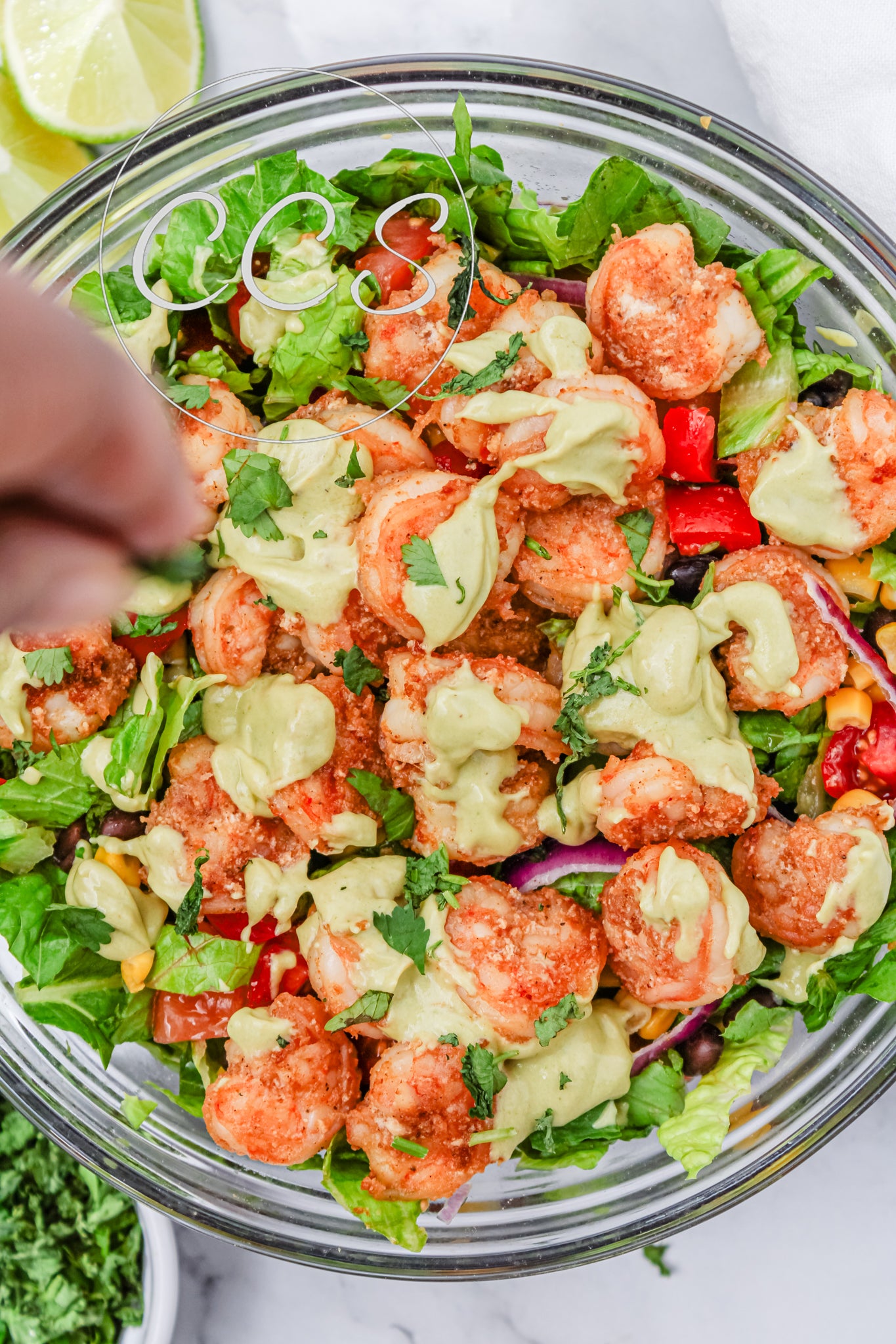 Avocado Lime Shrimp Salad - Set 1 of 3