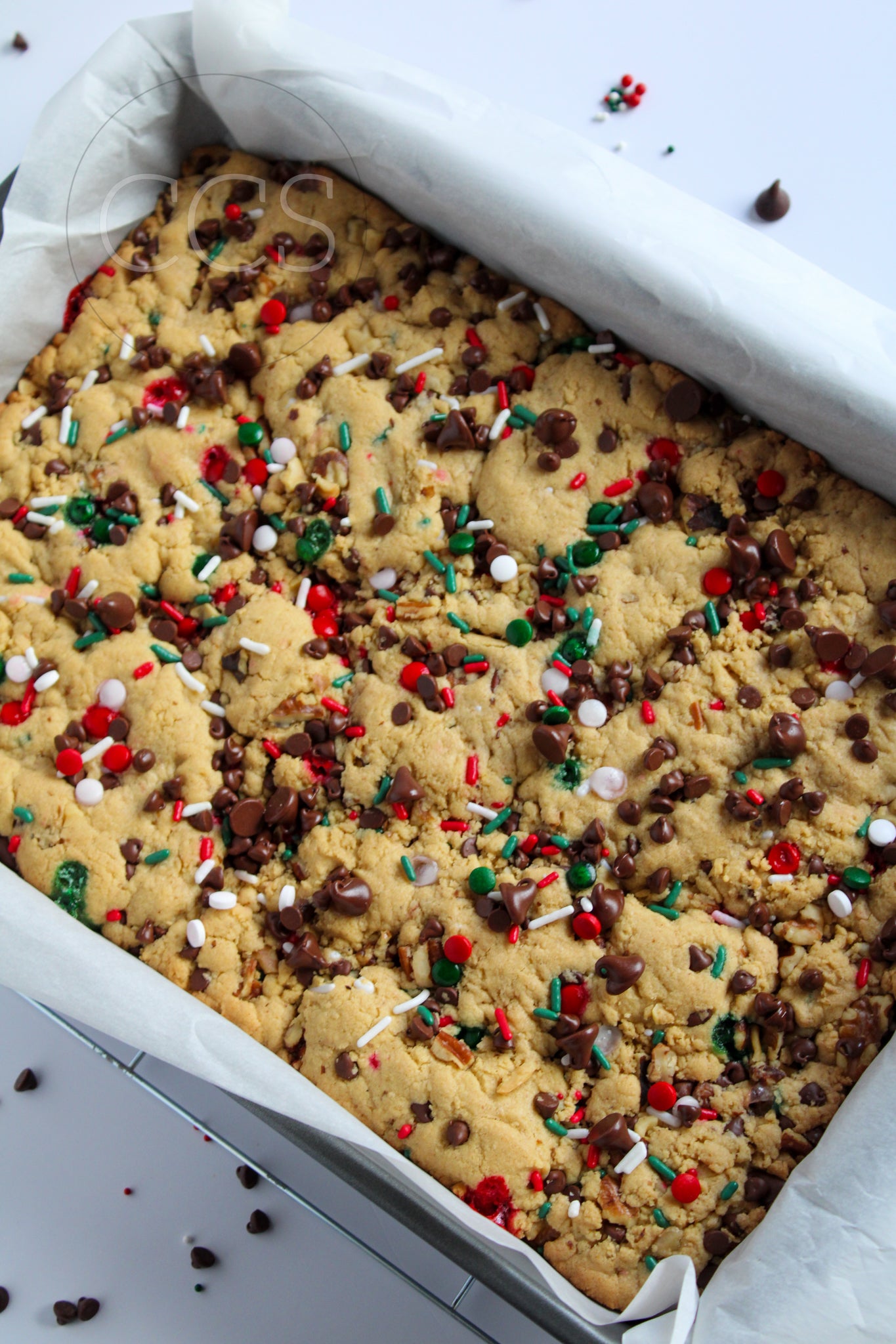 Gluten-Free Festive Cookie Bars - Set 3 of 3