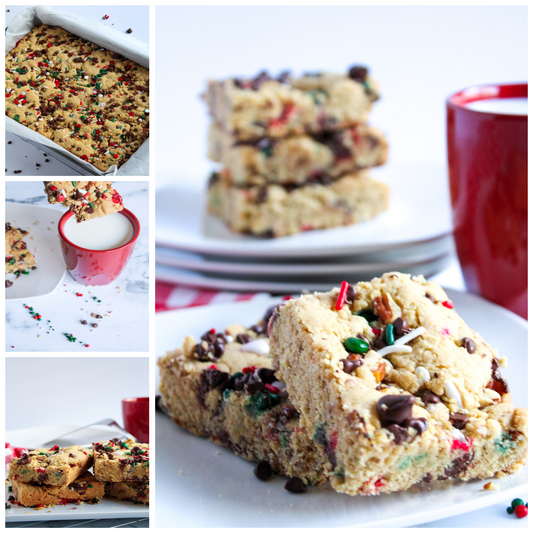 Gluten-Free Festive Cookie Bars - Set 1 of 3