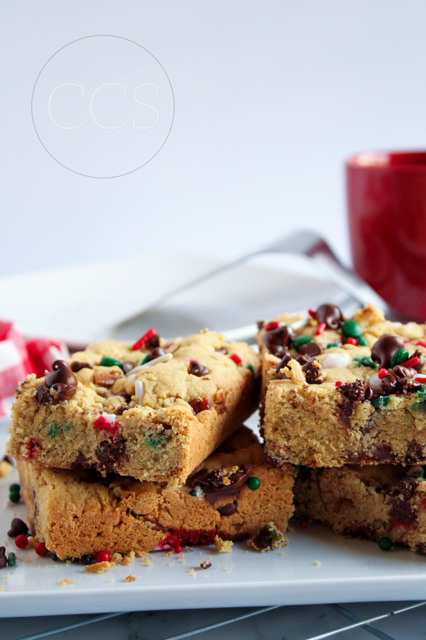 Gluten-Free Festive Cookie Bars - Set 1 of 3