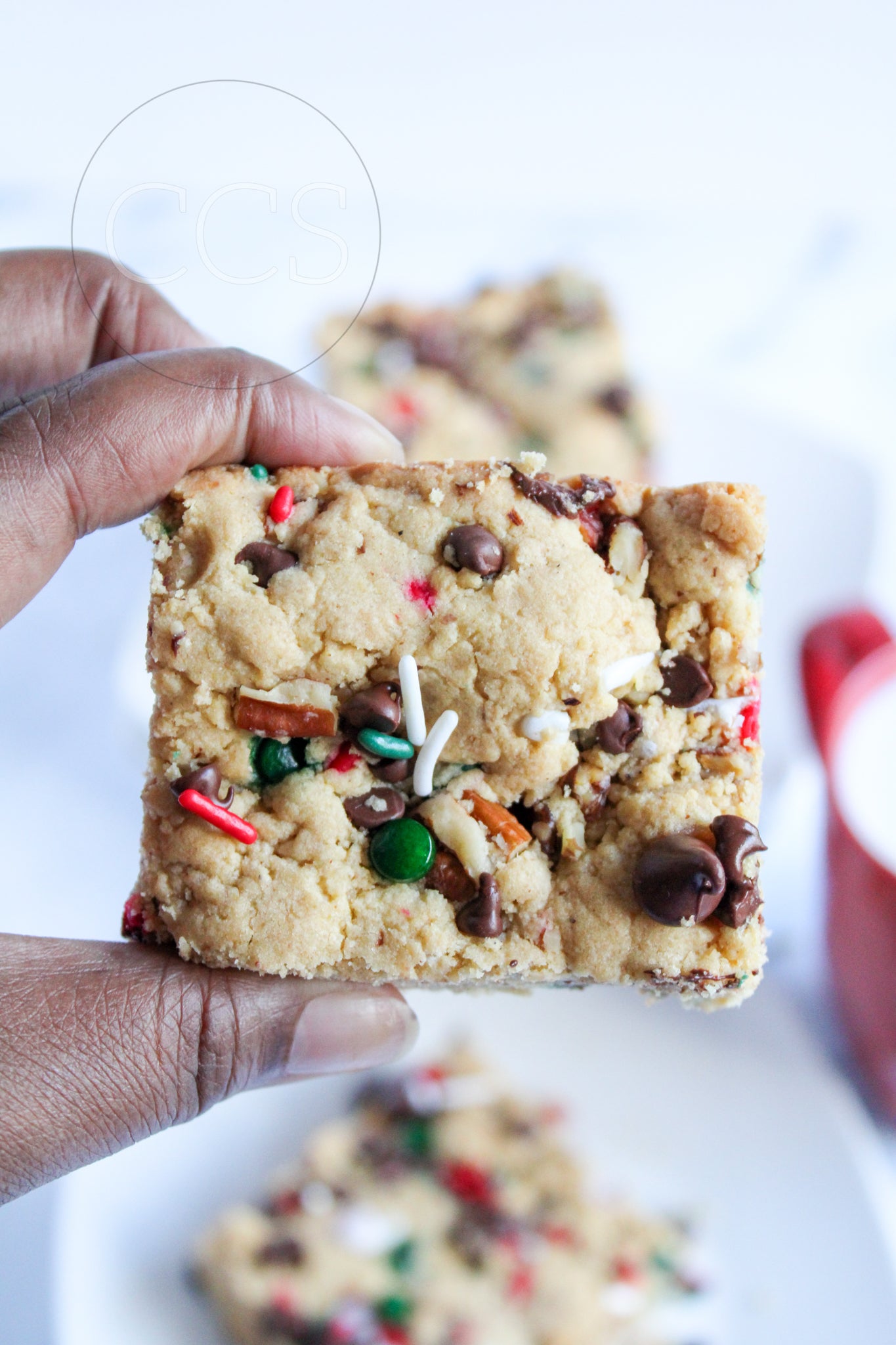 Gluten-Free Festive Cookie Bars - Set 1 of 3