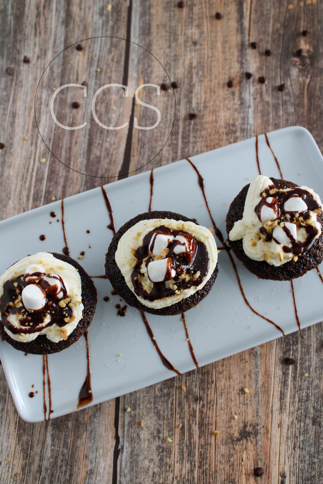 Gluten-Free Hot Cocoa Cupcakes - Set 1 of 6