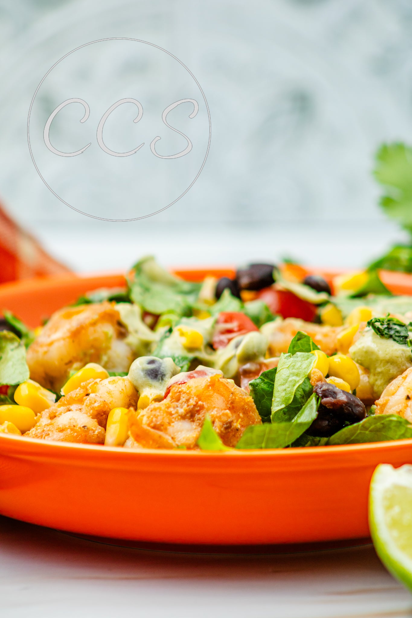 Avocado Lime Shrimp Salad - Set 1 of 3