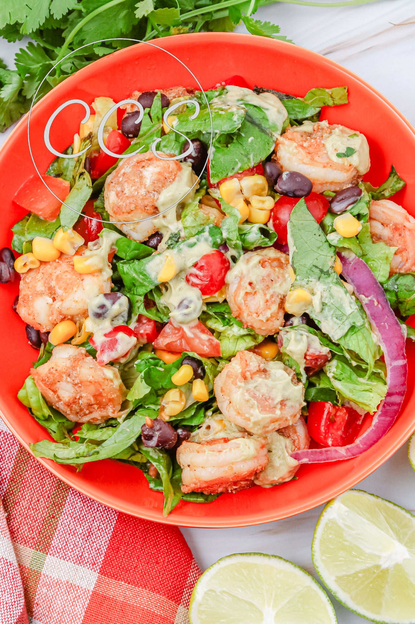 Avocado Lime Shrimp Salad - Set 1 of 3