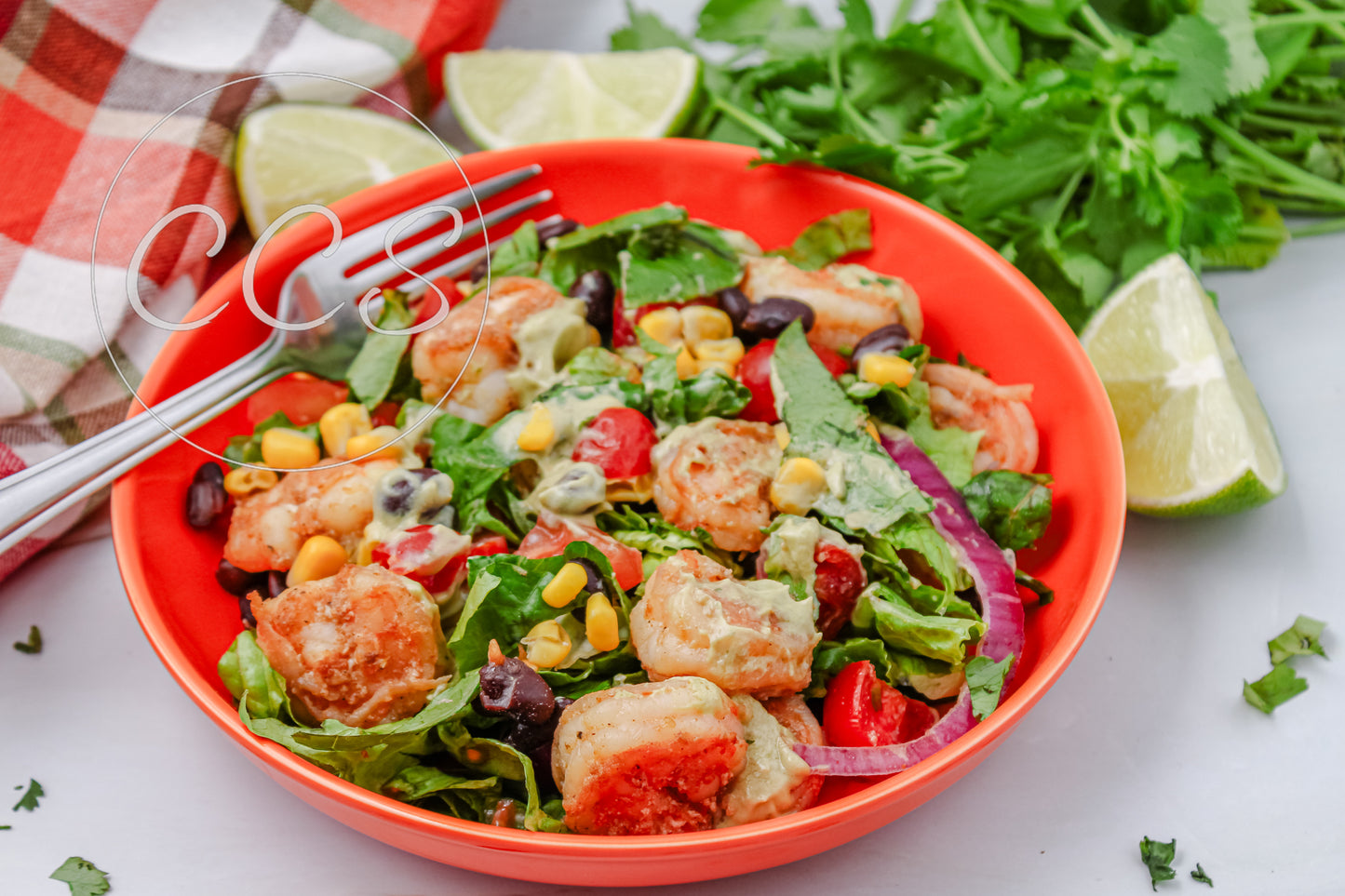 Avocado Lime Shrimp Salad - Set 1 of 3