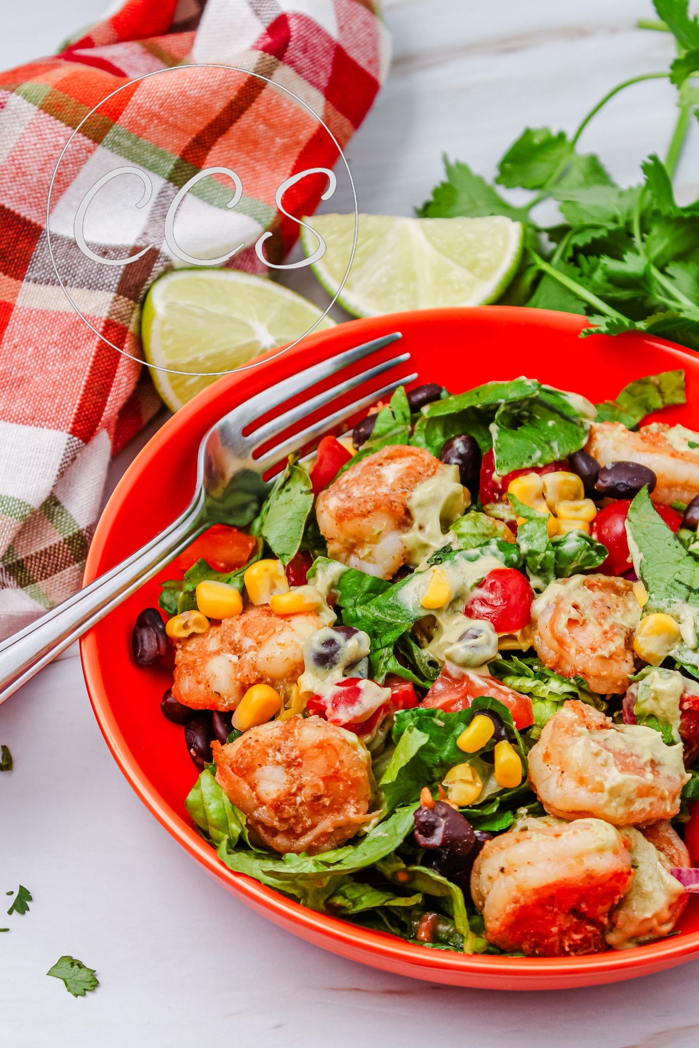 Avocado Lime Shrimp Salad - Set 1 of 3