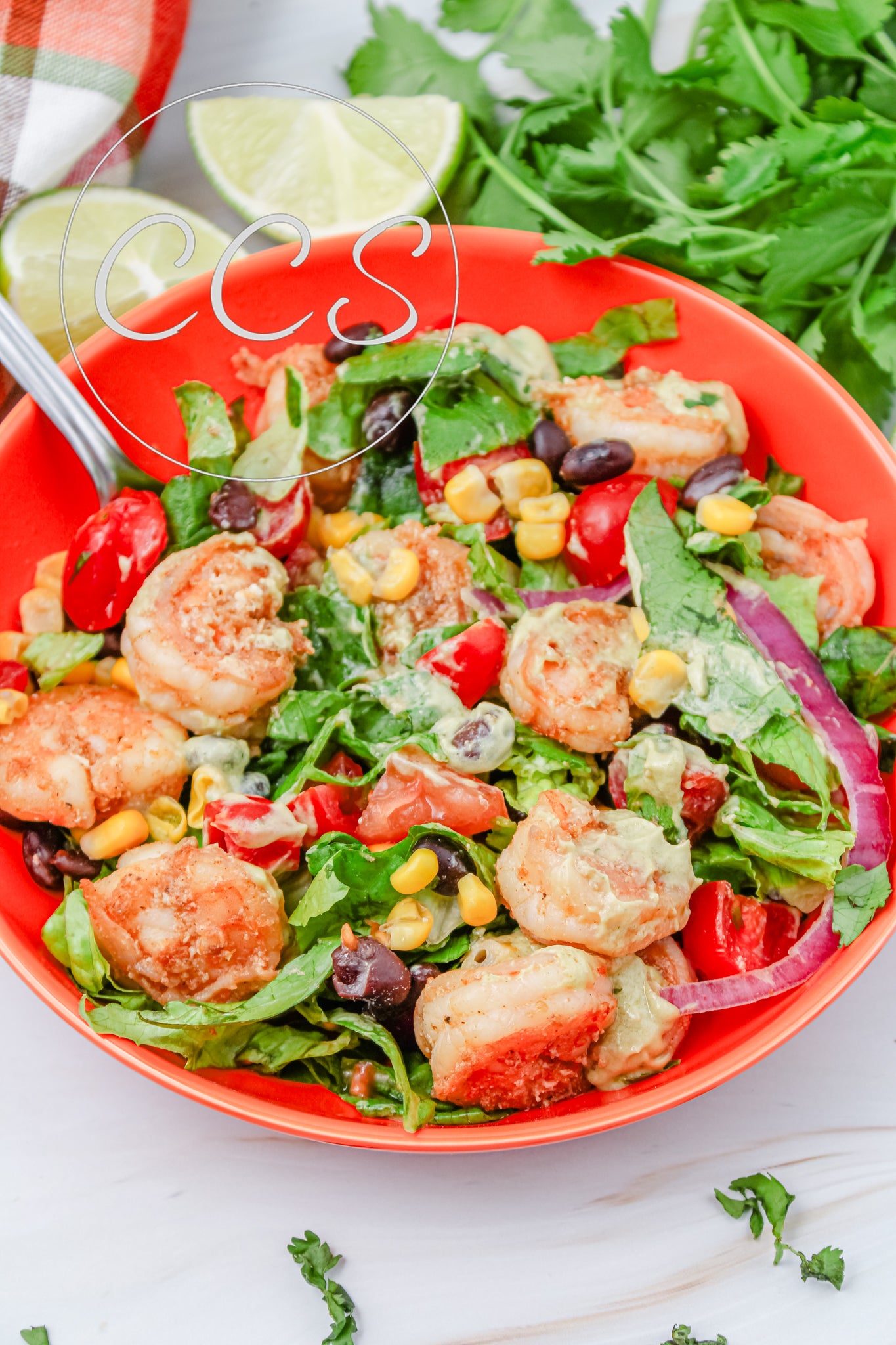 Avocado Lime Shrimp Salad - Set 1 of 3