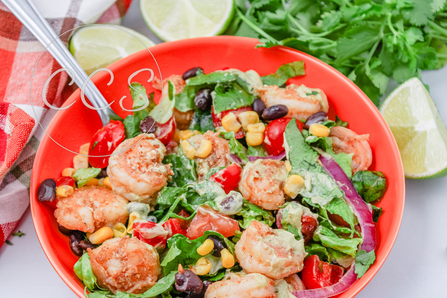 Avocado Lime Shrimp Salad - Set 1 of 3