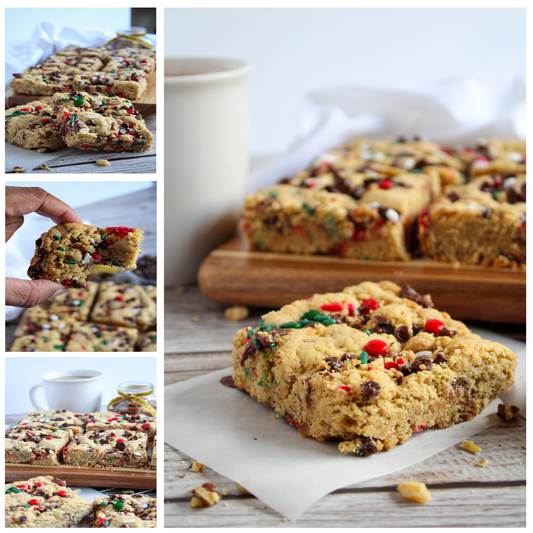 Gluten-Free Festive Cookie Bars - Set 2 of 3