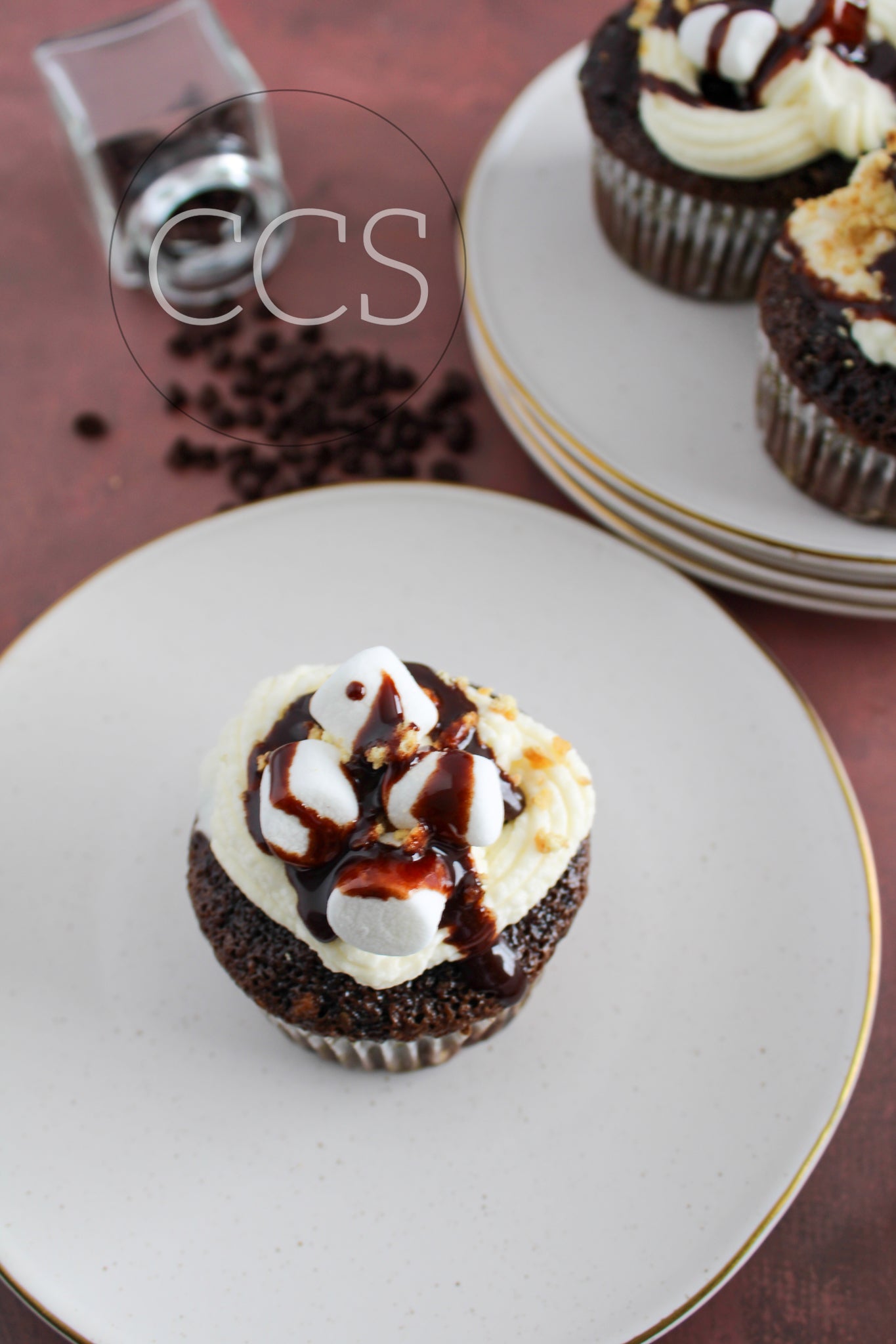 Gluten-Free Hot Cocoa Cupcakes - Set 2 of 6