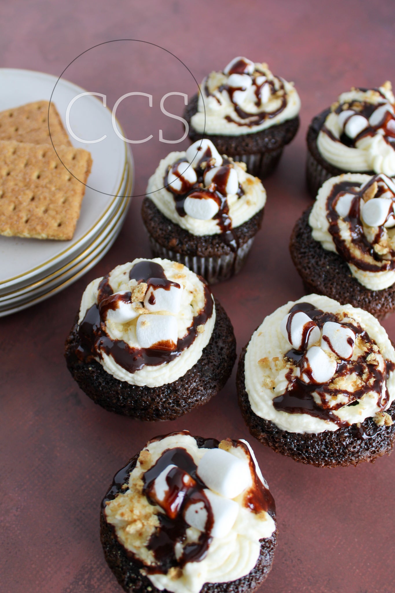 Gluten-Free Hot Cocoa Cupcakes - Set 2 of 6