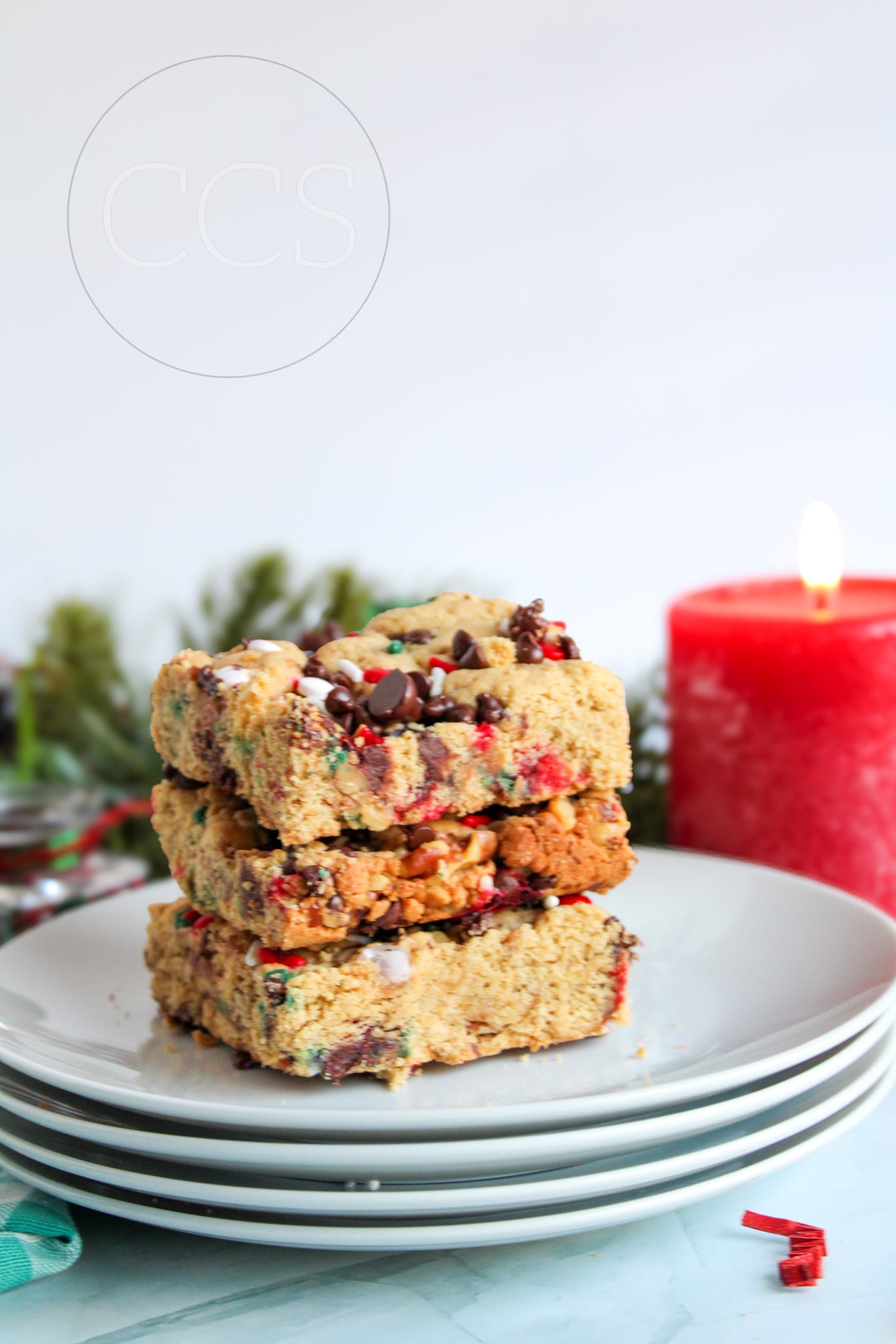 Gluten-Free Festive Cookie Bars - Set 3 of 3