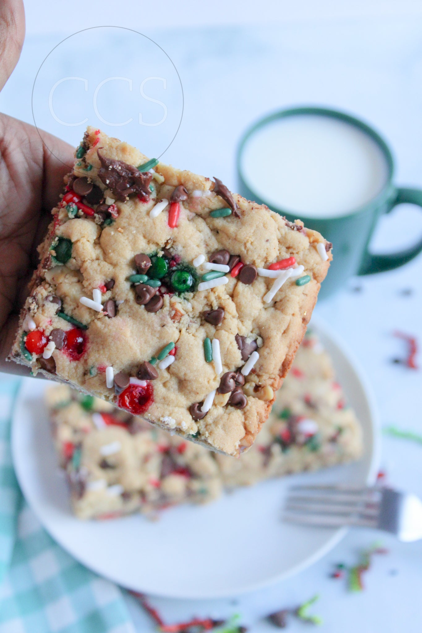 Gluten-Free Festive Cookie Bars - Set 3 of 3