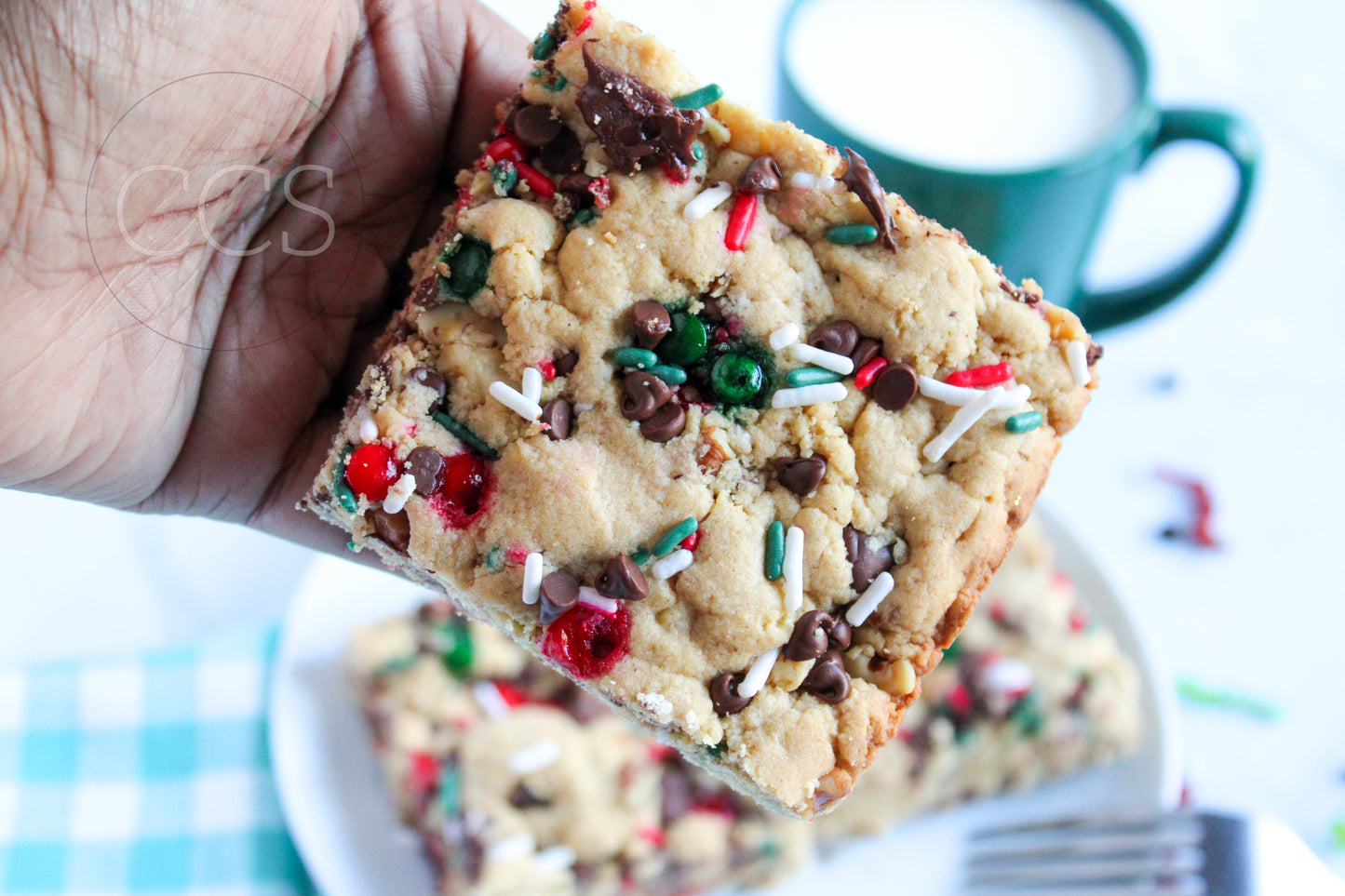 Gluten-Free Festive Cookie Bars - Set 3 of 3