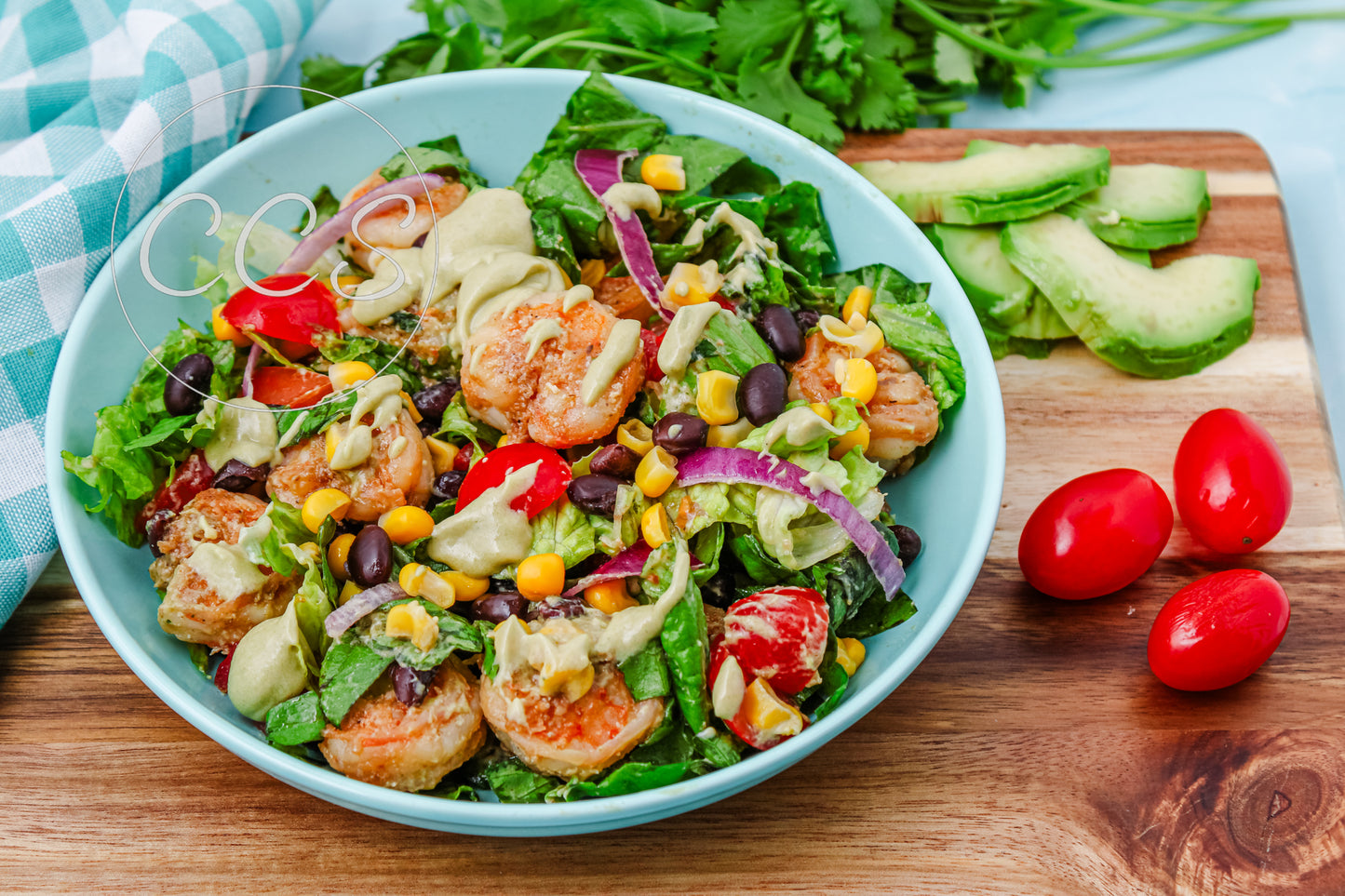 Avocado Lime Shrimp Salad - Set 3 of 3