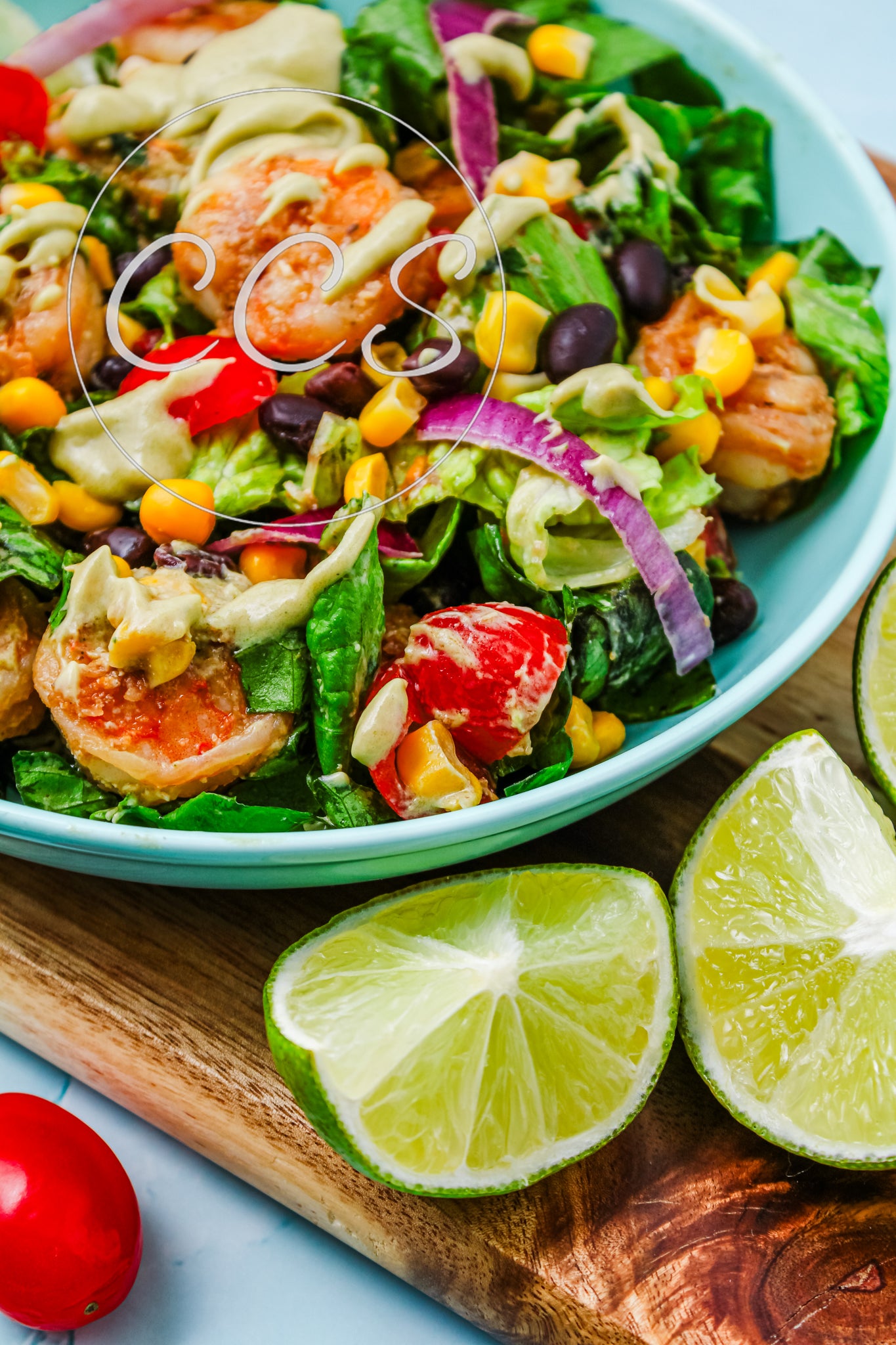 Avocado Lime Shrimp Salad - Set 3 of 3