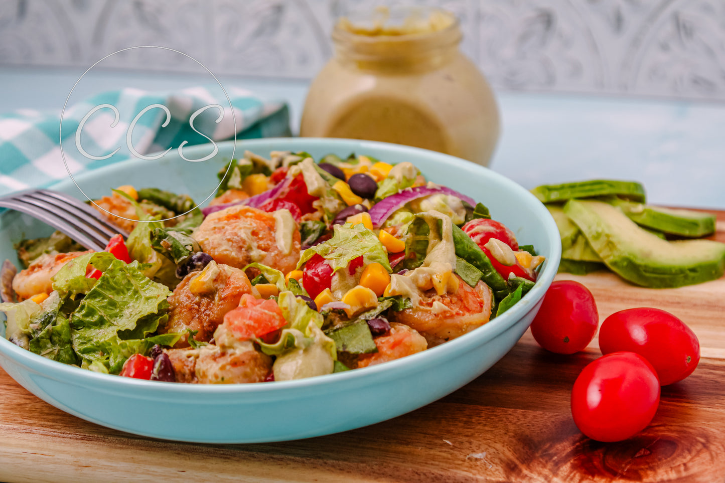 Avocado Lime Shrimp Salad - Set 3 of 3